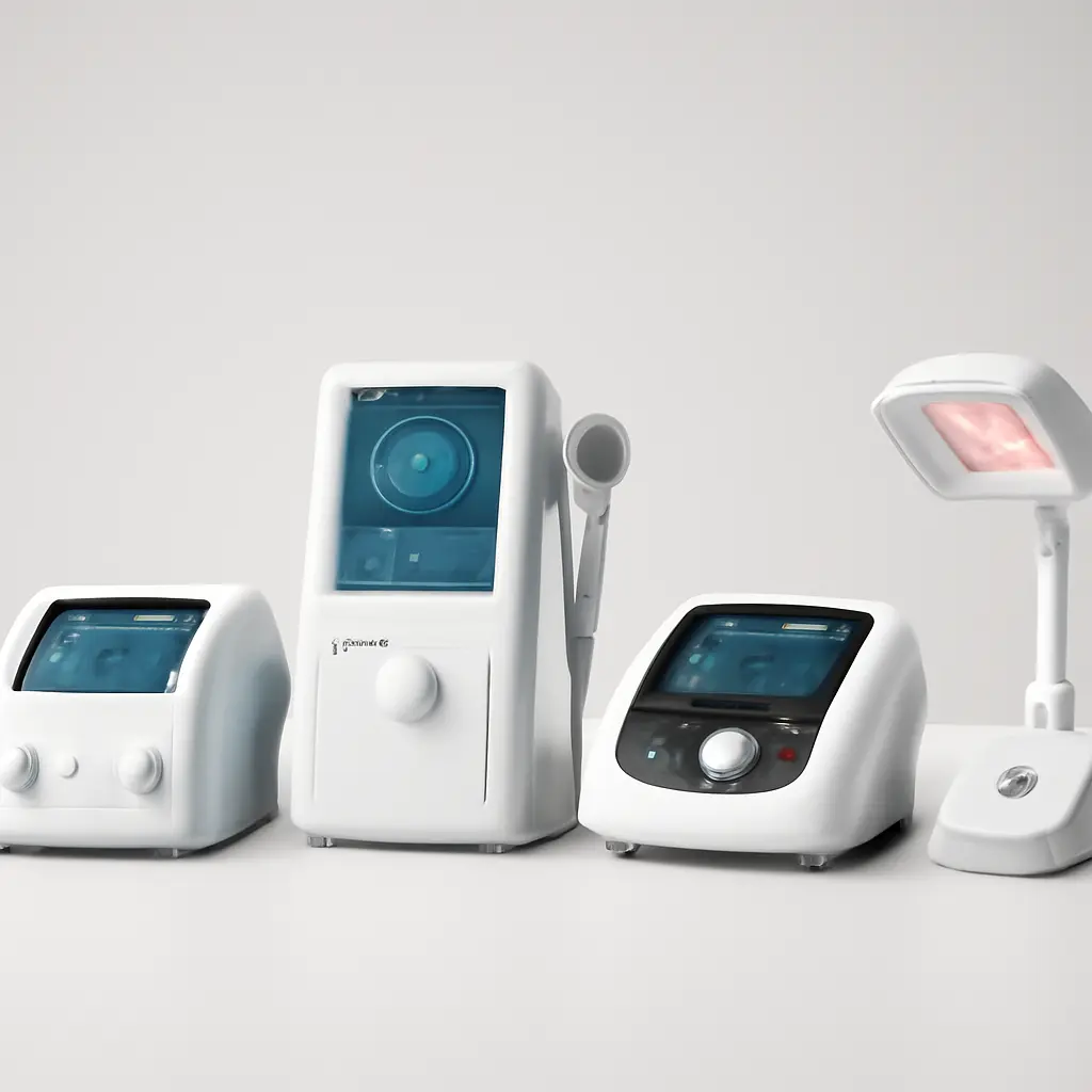 Ряд медицинских и бытовых приборов для терапии